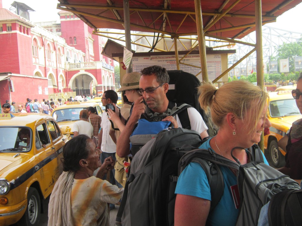 Beggars in Kolkata, India