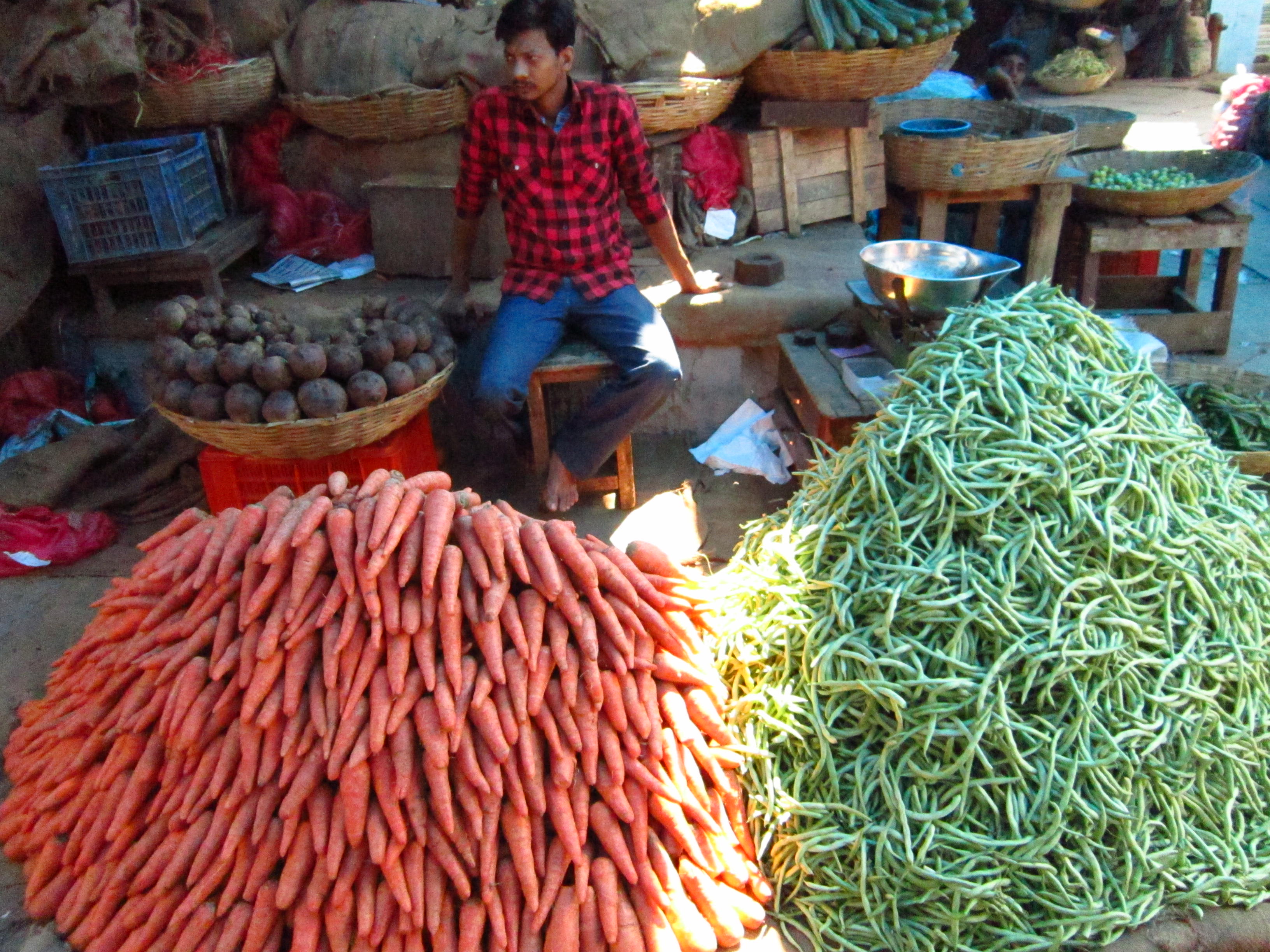 Mysore India market food