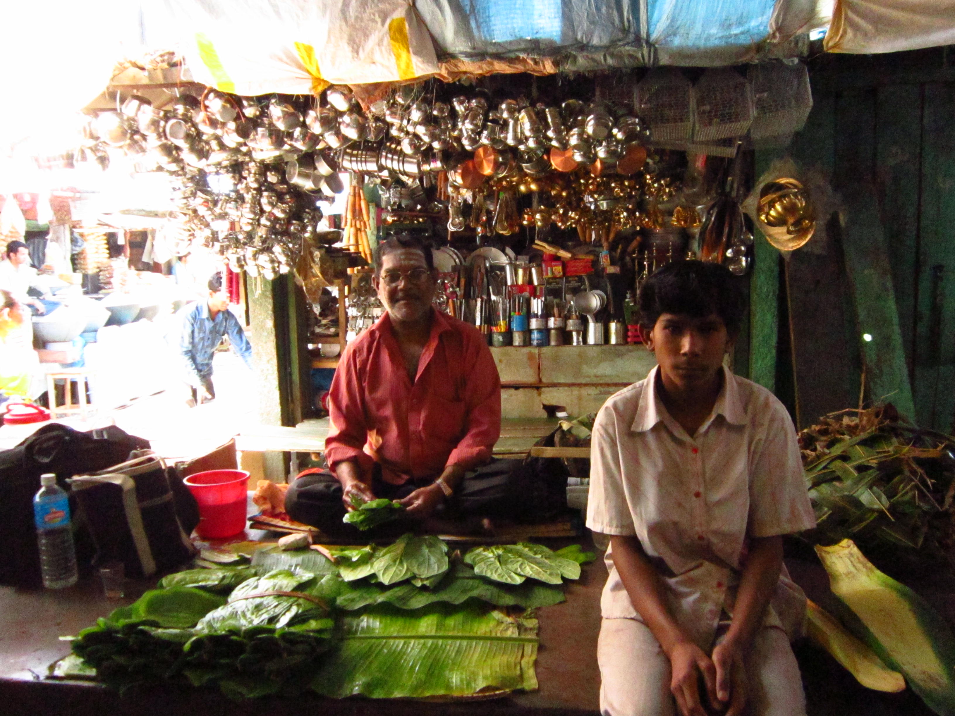 Mysore India market food