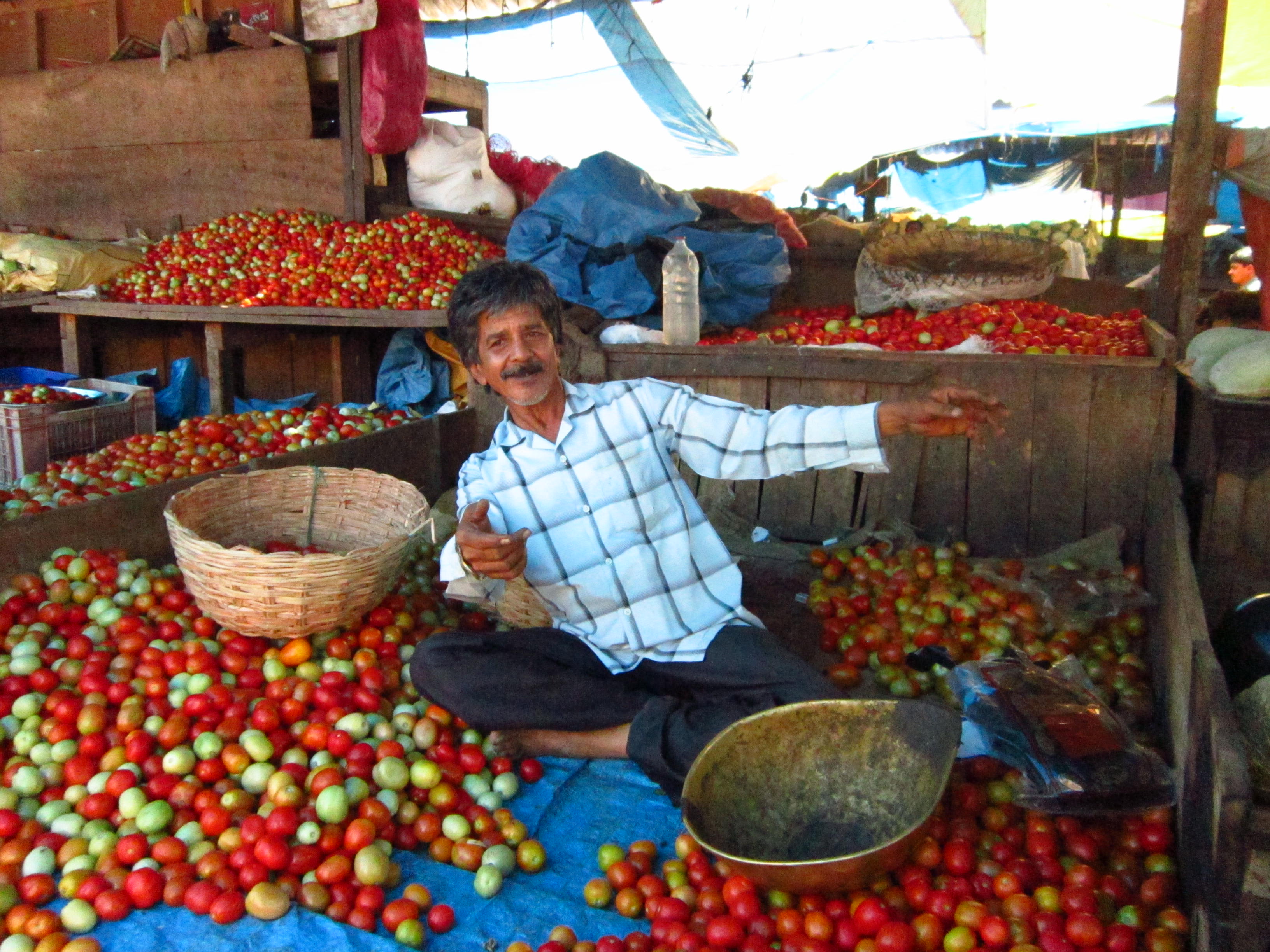 Mysore India market food