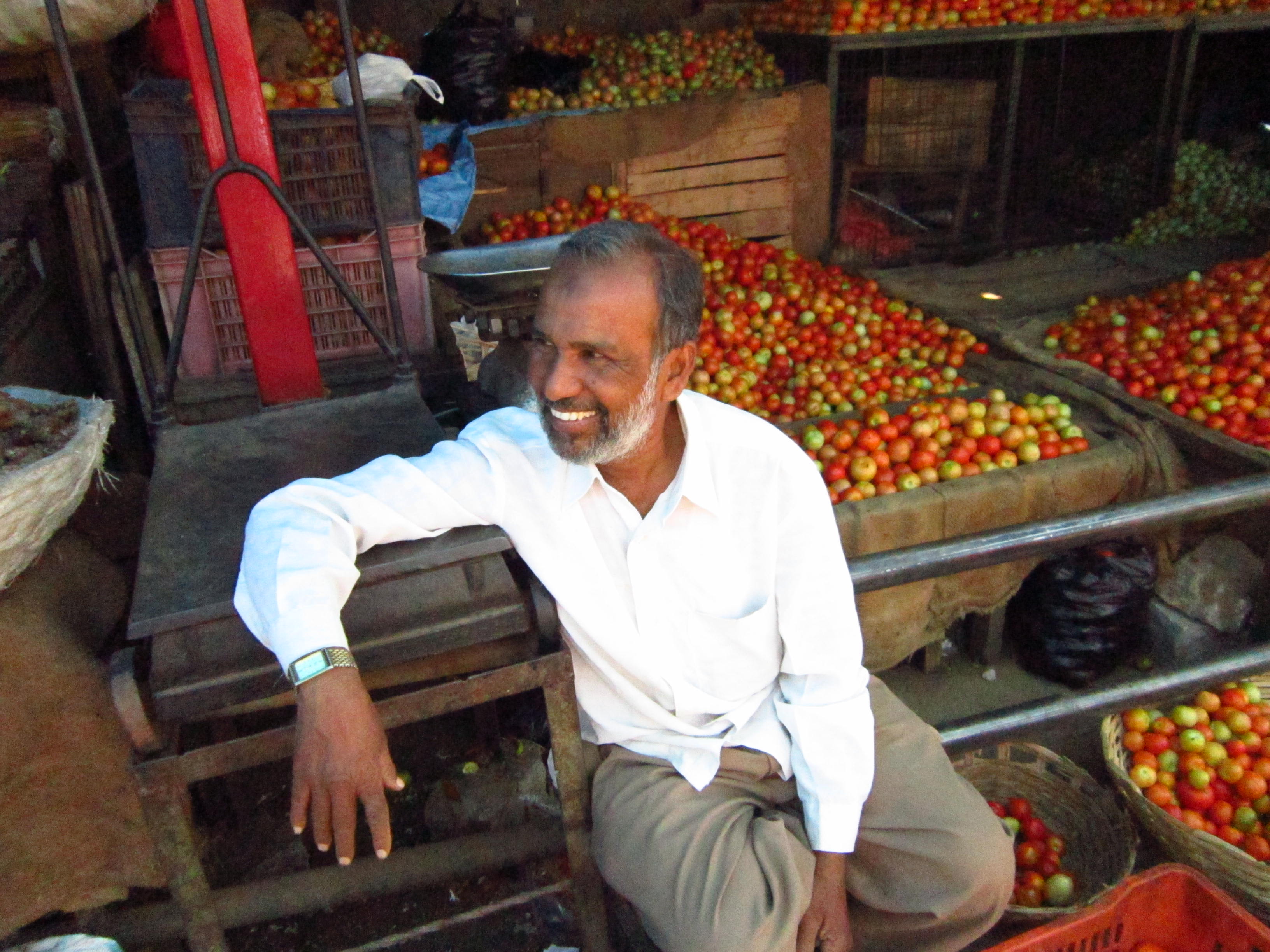 Mysore India market food