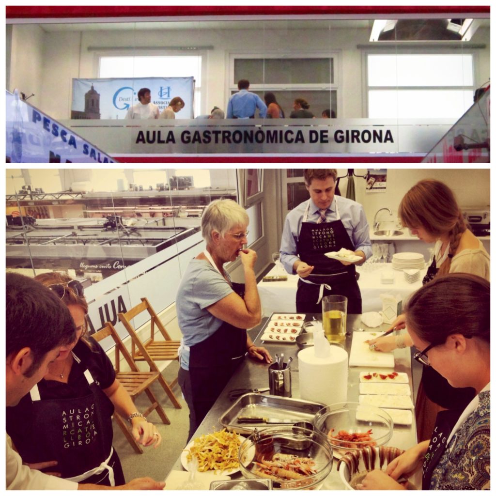 Girona Spain Chef Xavier Arrey cooking class food market