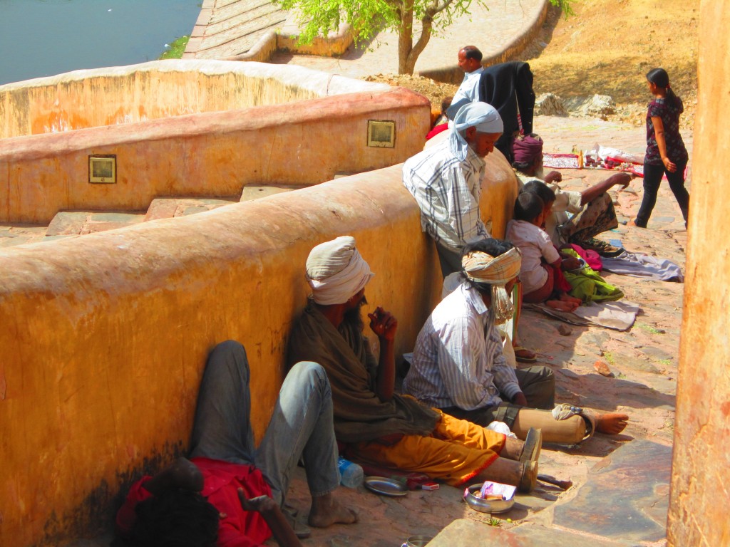 Beggars in Jaipur