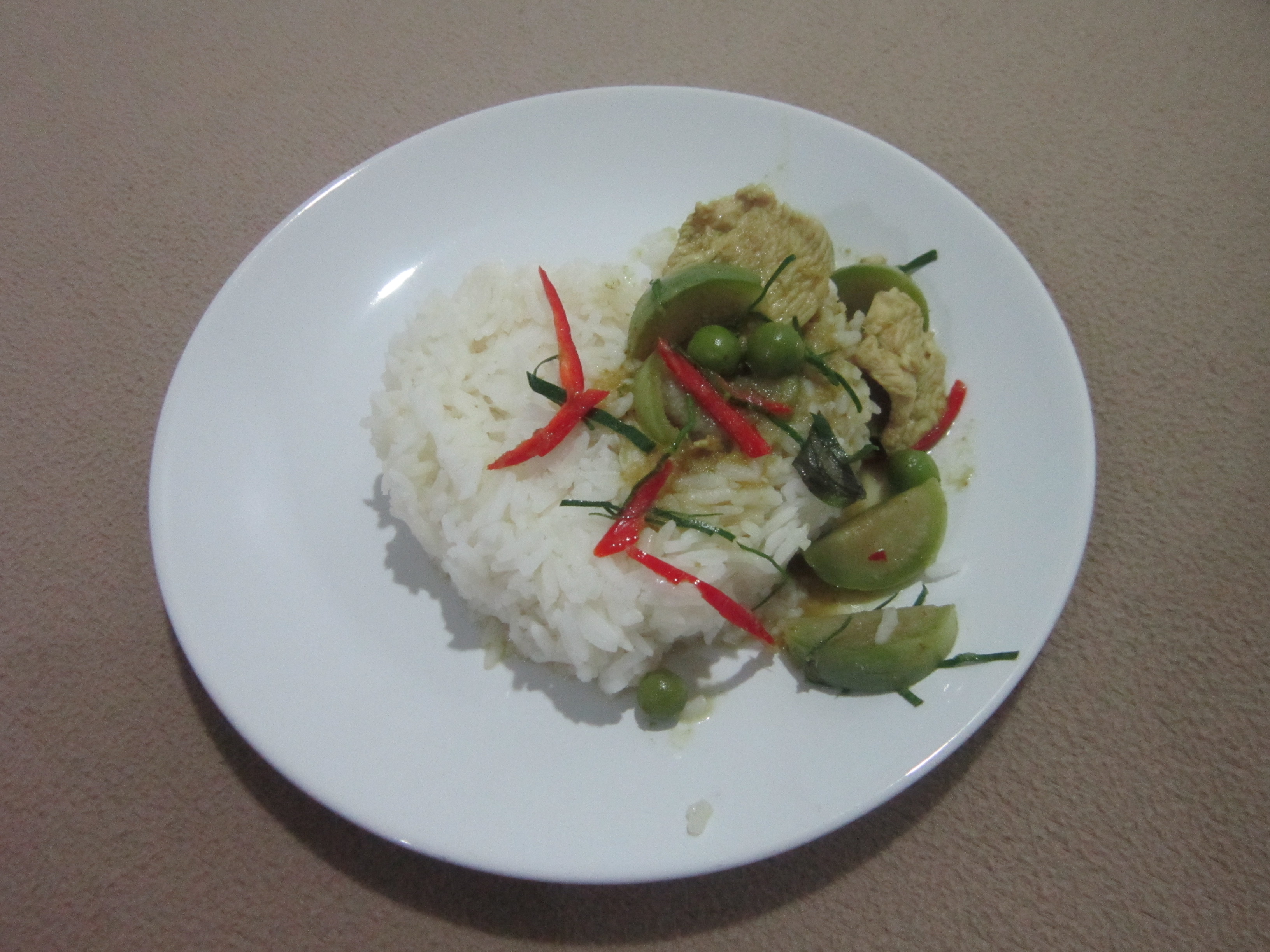 Thailand Thai green curry food