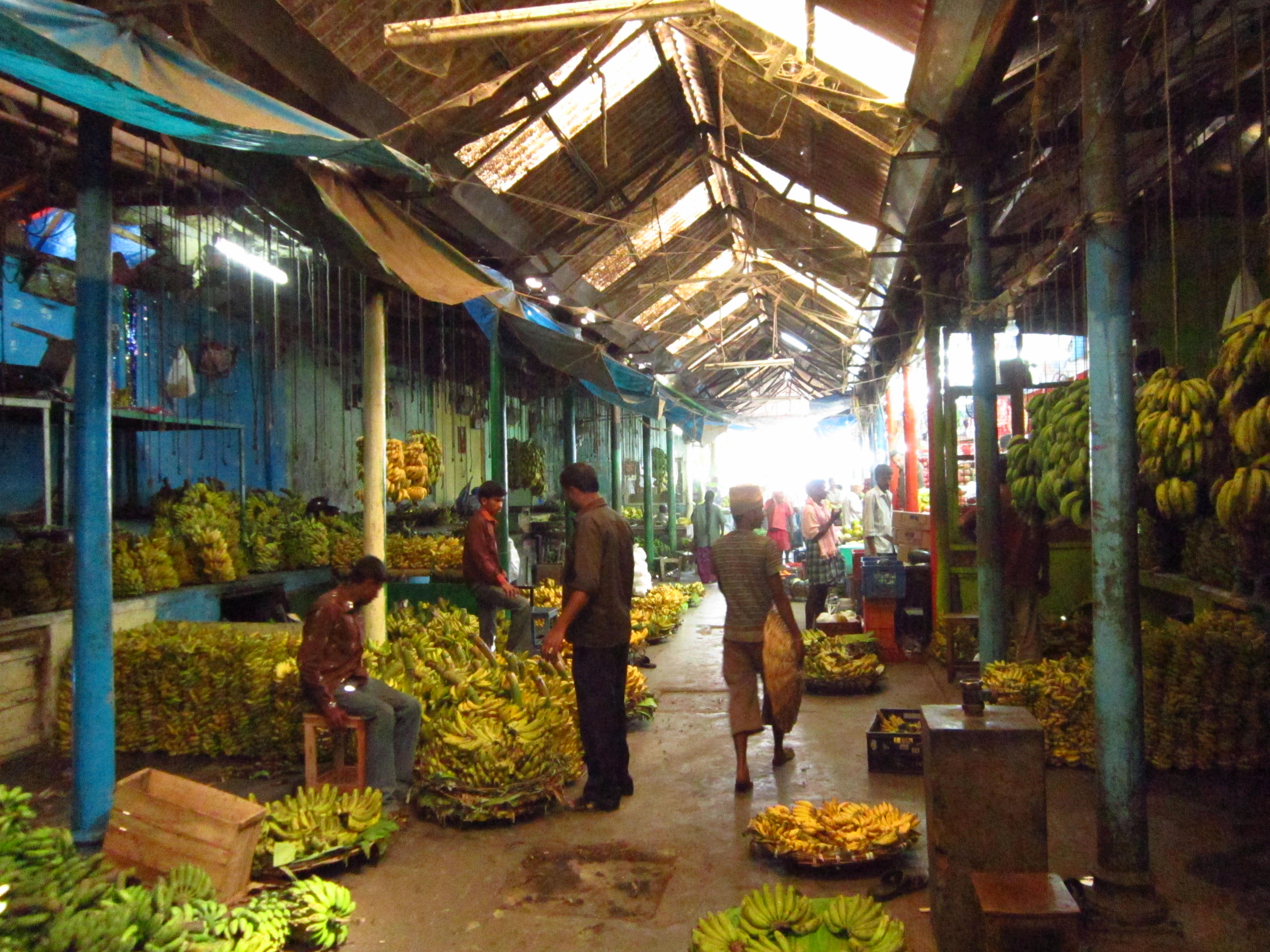 Mysore India market food