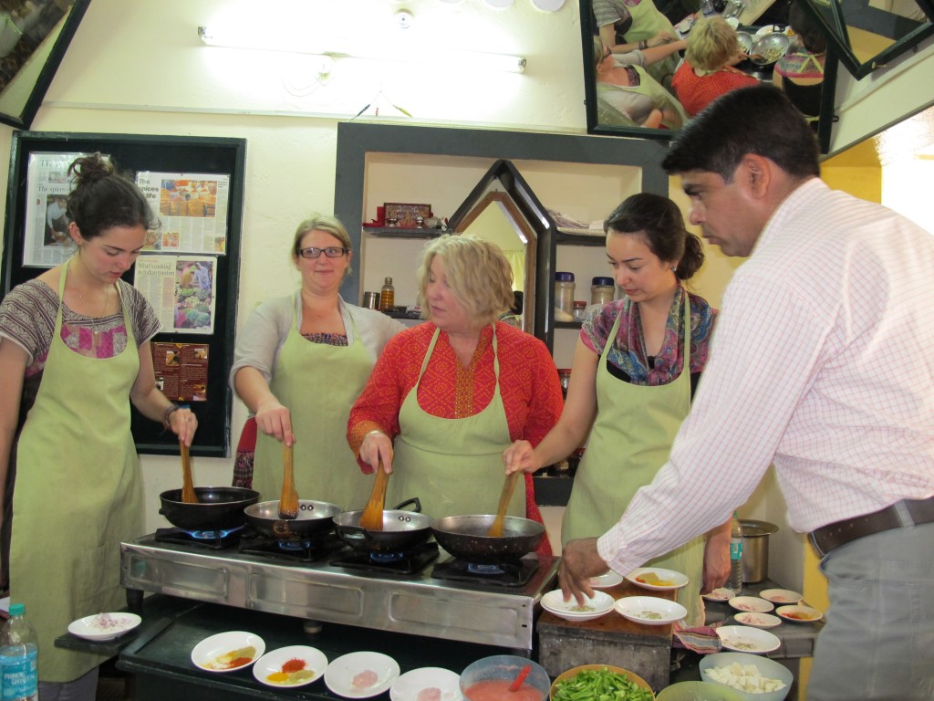 Cooking class at Spice Box in Udaipur, India